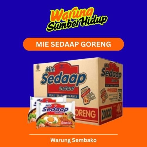 

Mie Sedaap Goreng 1 Dus (40 Pcs)