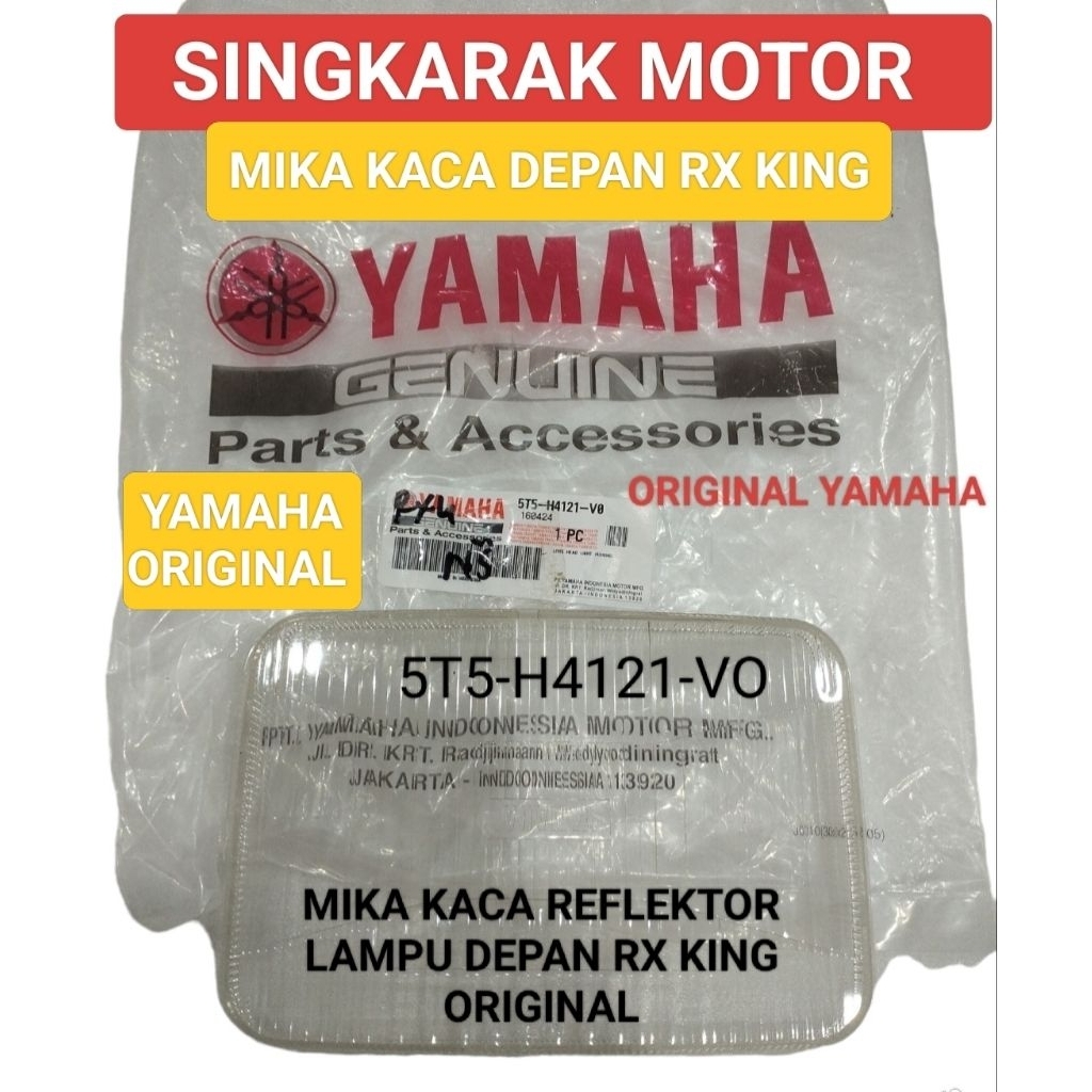 MIKA KACA REFLEKTOR LAMPU DEPAN RX KING ORIGINAL
