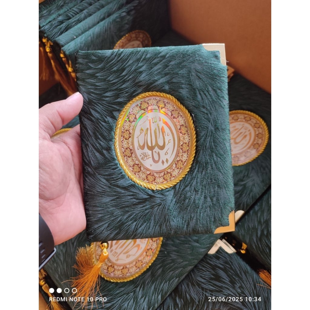 buku yasin spon bludru