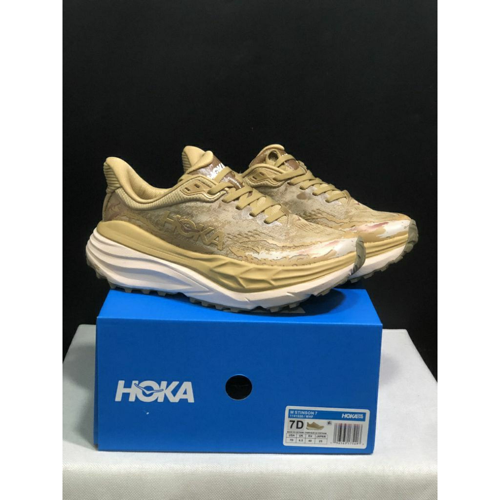 SEPATU TRAIL RUNNING HOKA WHEAT SHIFTING SAND