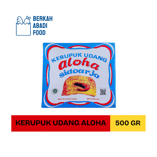 

Kerupuk Udang Aloha Sidoarjo Extra Kualitas Super Asli Original 500 gr
