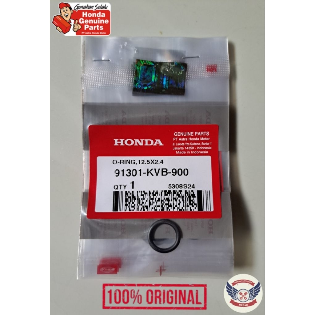 91301KVB900 Oring Seal Sil Pipa Pompa Radiator Water Pump 12,5x2,4 – Vario 110 Techno , Vario 110 Ka