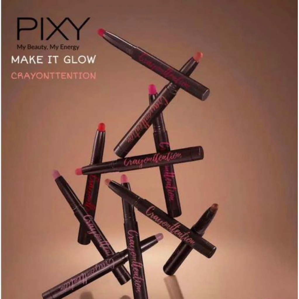 Pixy Make It Glow Crayonttention Lipstick - Lipstik Crayon