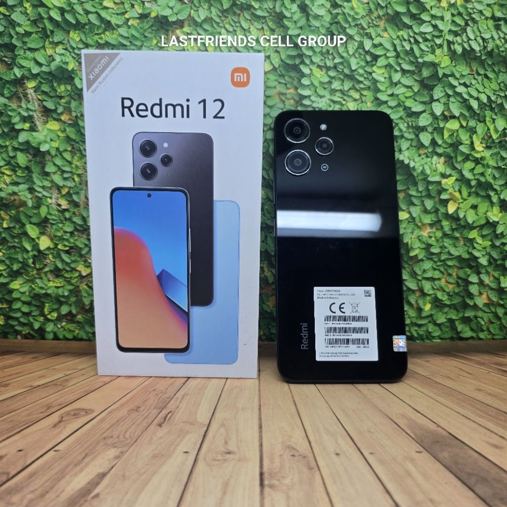 Xiaomi Redmi 12 Second 8/256 HP Bekas Siap Pakai Full Fungsi Mulus