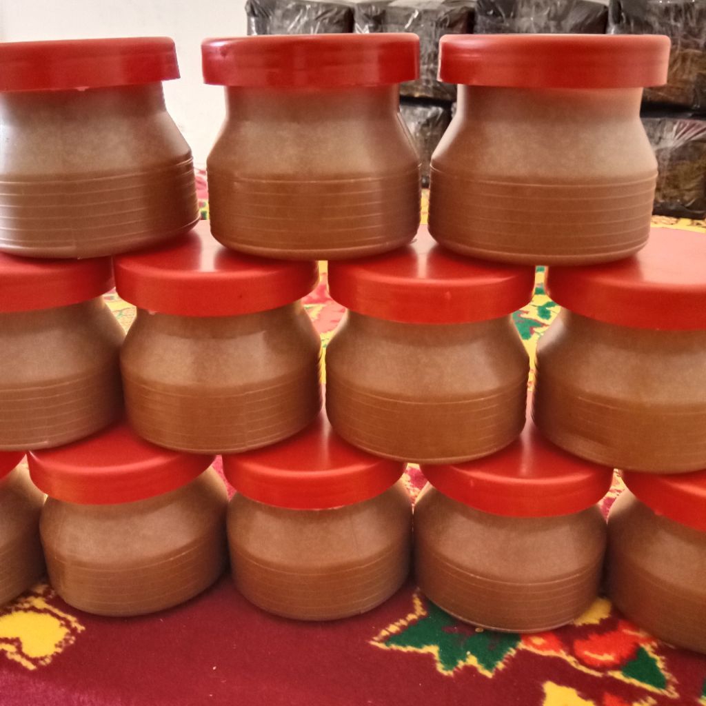 

satu lusin 12 pcs petis asin khas madura petis sari ikan tuna