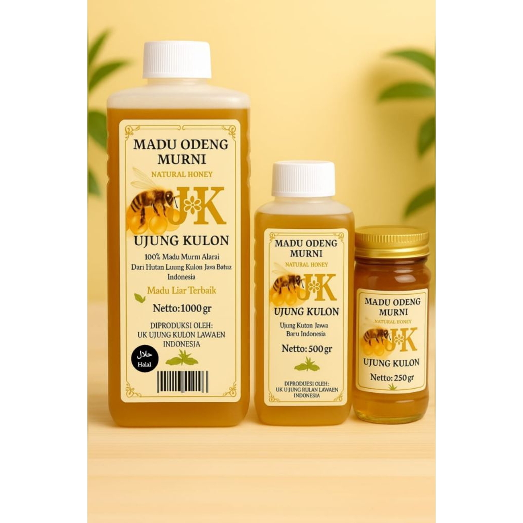 

Madu murni hutan liar 1kg asli Odeng 100% original