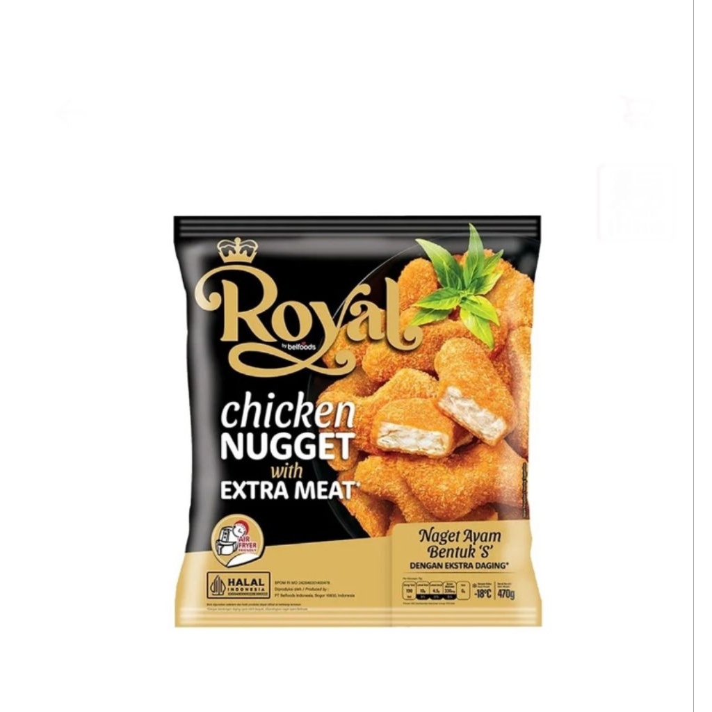

belfoods r chicken nugget 470 gr