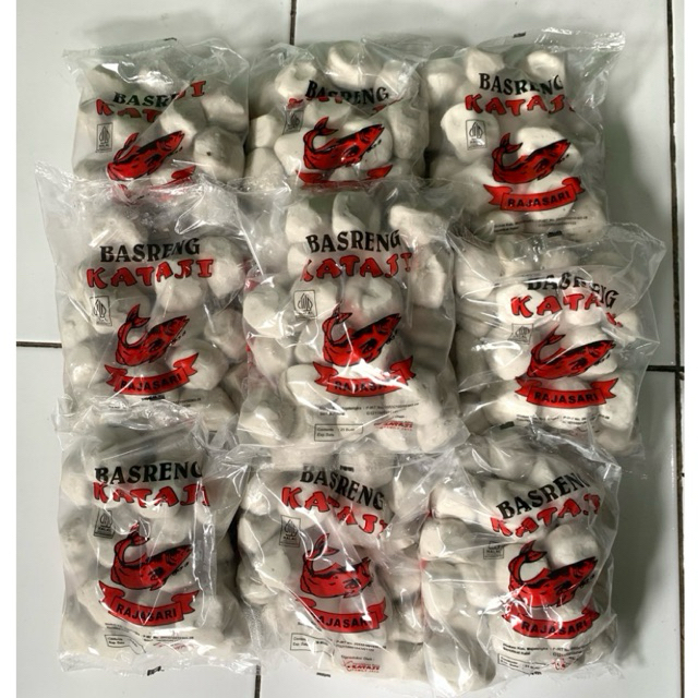 

[Pabrik] Paket 1 Ball (10 Pack) Basreng Mentah Kataji Langsung Dari Pabrik Cocok Buat Dijual Lagi