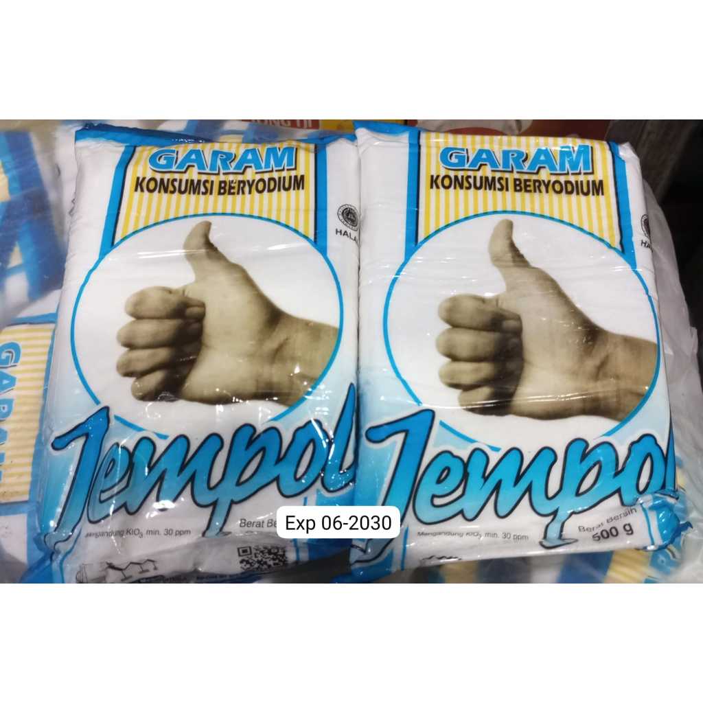 

PROMO !!! Garam cap Jempol 500 gr (1 pcs)