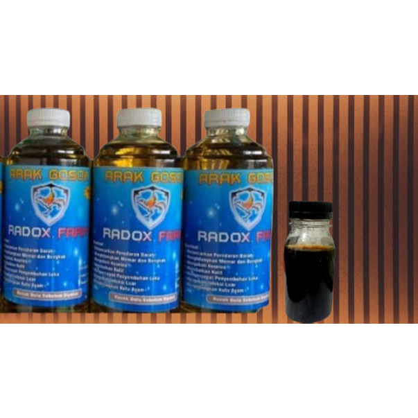 repack 80ml arak ayam radox farm - arak ayam arak gosok - arak ayam radox - arak ayam merk radox - m