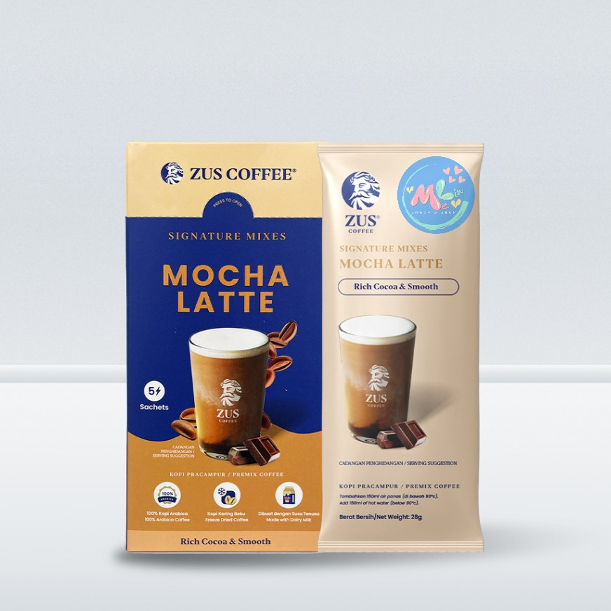 

Zus coffee kopi mocha ( 5 sachet)