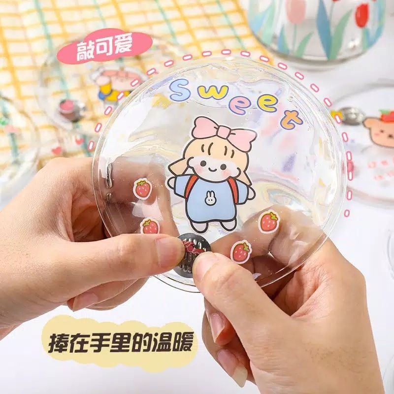 Dipakai untuk  kompres penghangat tangan (hand warmer Warm Pad Gel )