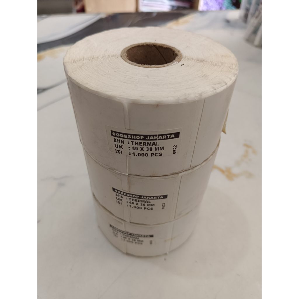 

Thermal label Stiker label kasir