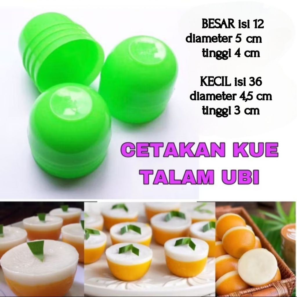 cetakan kue talam isi 12 & 36 /cetakan kue mangkok mini