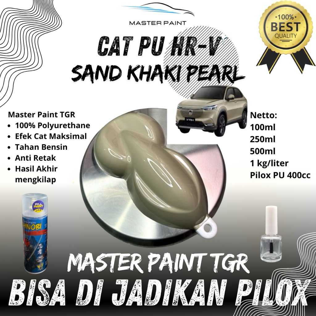 (BISA DI JADIKAN PILOX) Cat Mobil Honda HRV Sand Khaki Pearl | Cat Honda New HR-V Sand Khaki Pearl b