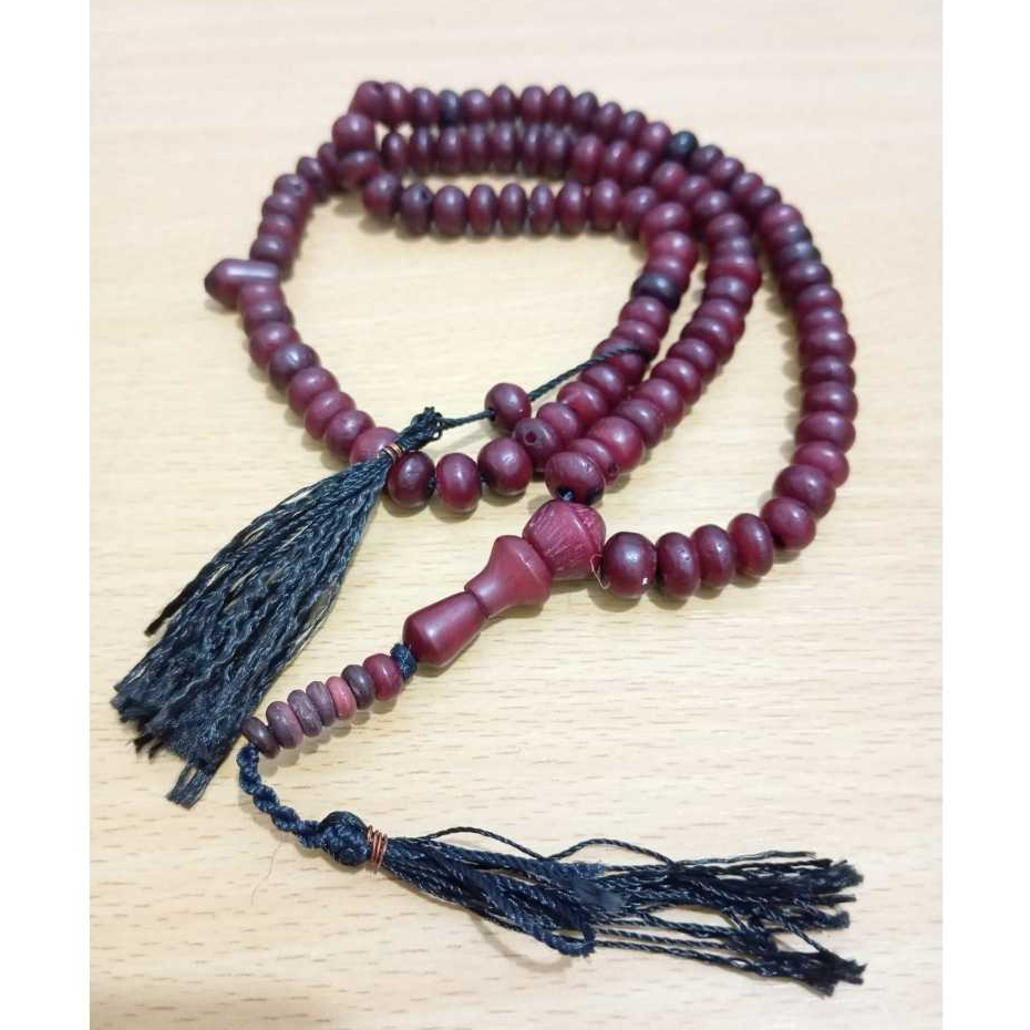 TASBIH BIJI POCOK(BUAH GEBANG) 99BUTIR 8MM