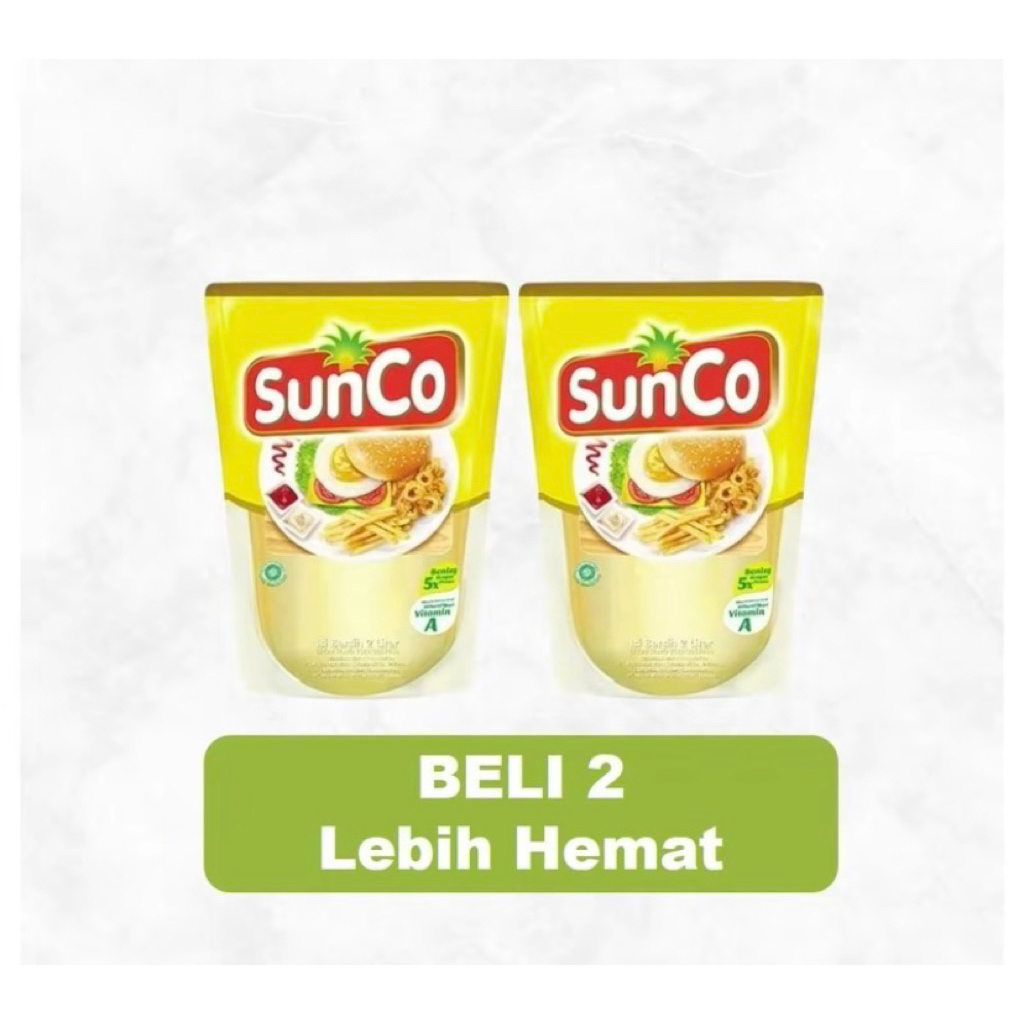 

MINYAK PREMIUM SUNCO Kemasan 2Liter isi 2 Total 4LIter