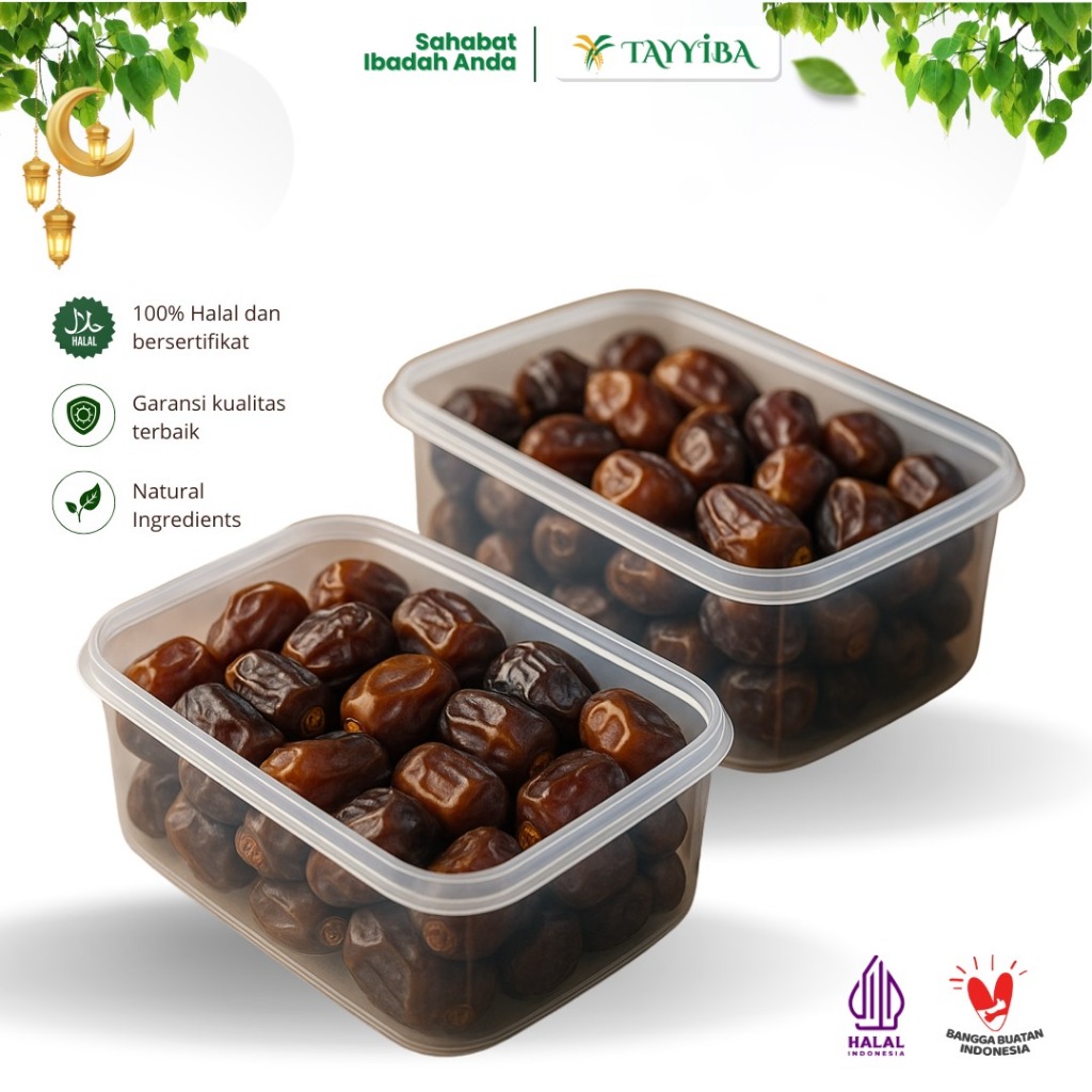 

Kurma Khalas | Khalas Premium | Kurma Isian Hampers| Bisa Ecer 100g, 250g, 500g