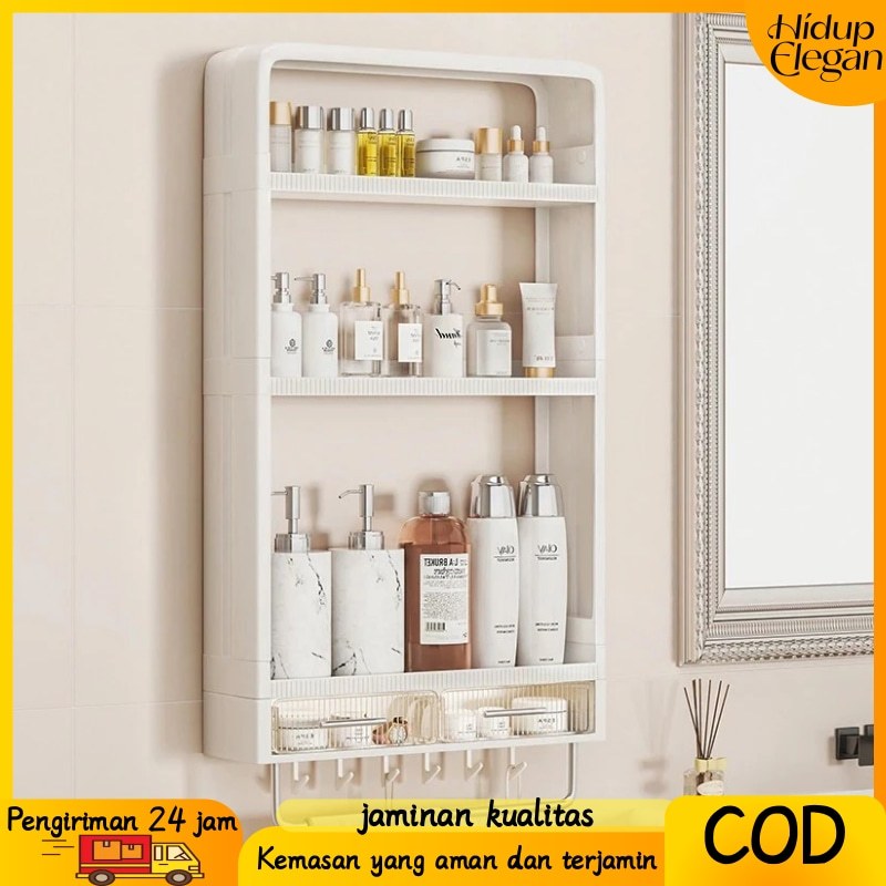TERBARU rak kamar mandi aesthetic kabinet kamar mandi rak dinding kamar mandi lemari kamar mandi