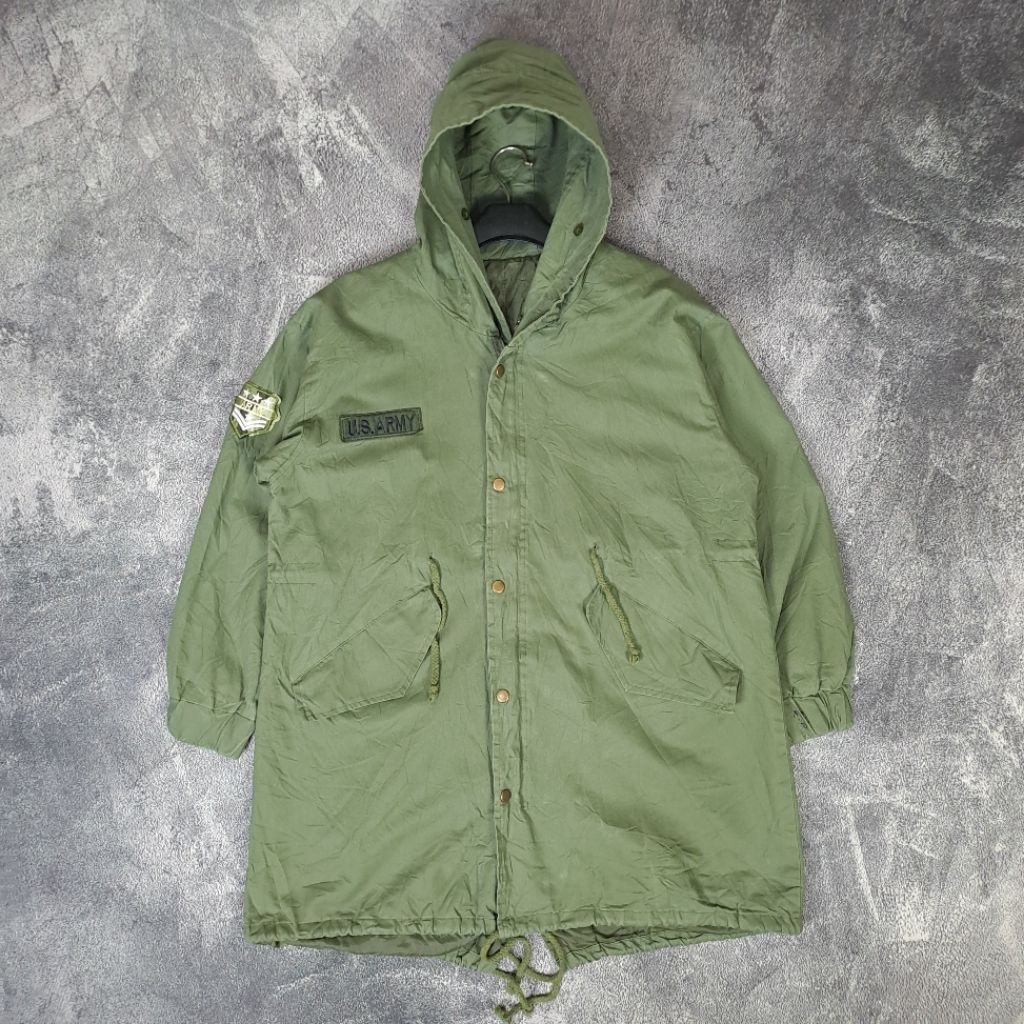 JAKET PARKA FISHTAIL M65 US ARMY SIZE L