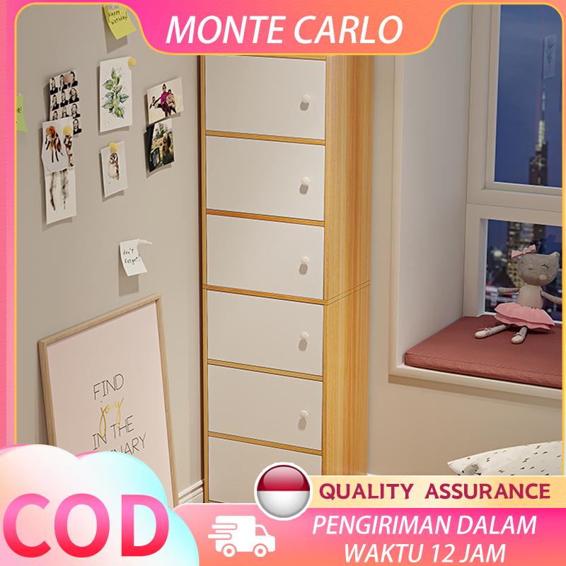 Storage Cabinets Household Drawers Floor Simple Storage Sabinets Multi-Layer Corner Cabinets Bookcas