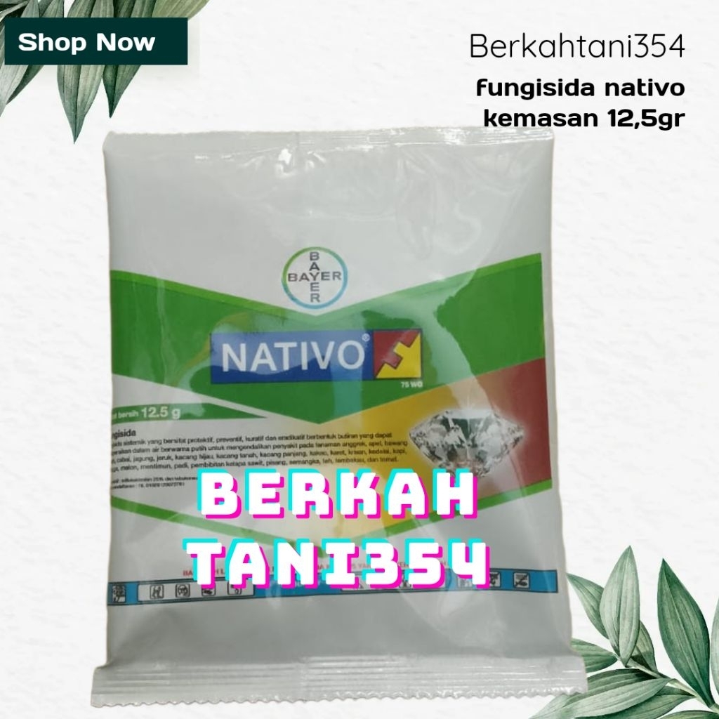 Fungisida nativo 12,5gram obat jamur tanaman Nativo 12,5gram