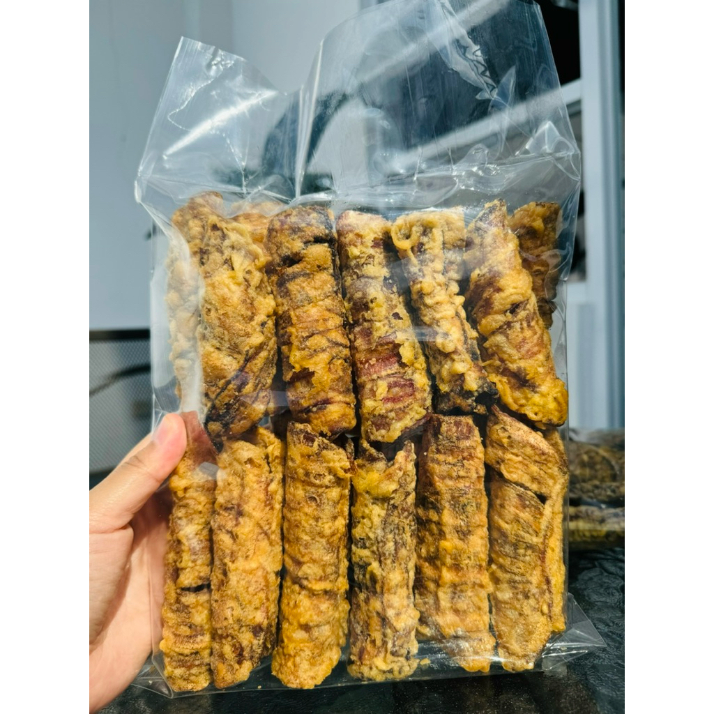 

Saleh Pisang Gulung Jumbo Renyah Manis Alami 500gr