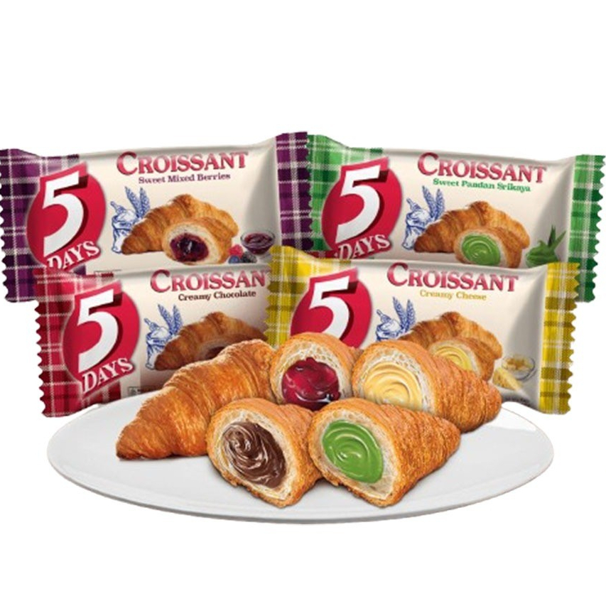 

5Days Croissant Roti Lembut all varian rasa