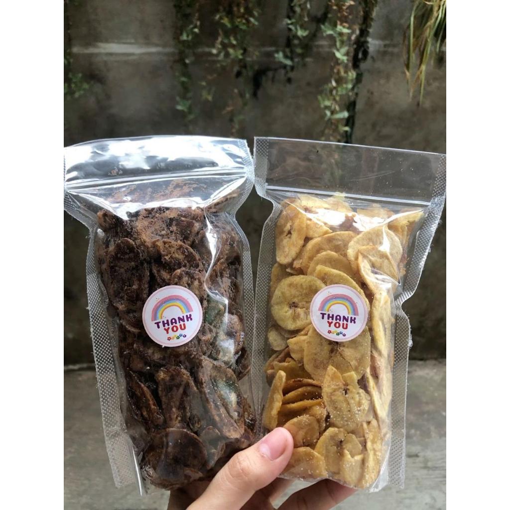 

Keripik pisang Coklat Lumer - Keripik pisang kemasan pouch