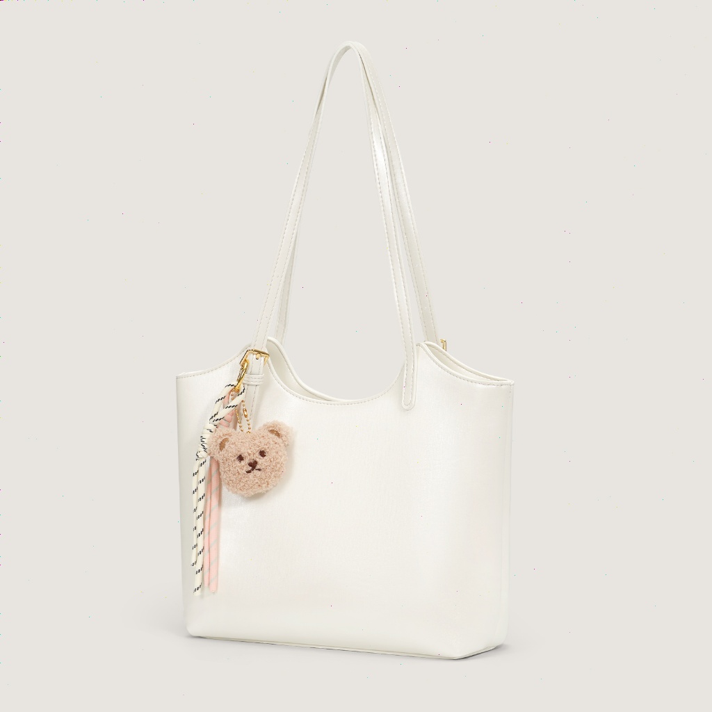 Terbaru Rainsmore Tas Kerja Wanita Model Bahu Minimalis, Desain Unik & Mewah, Kapasitas Besar,