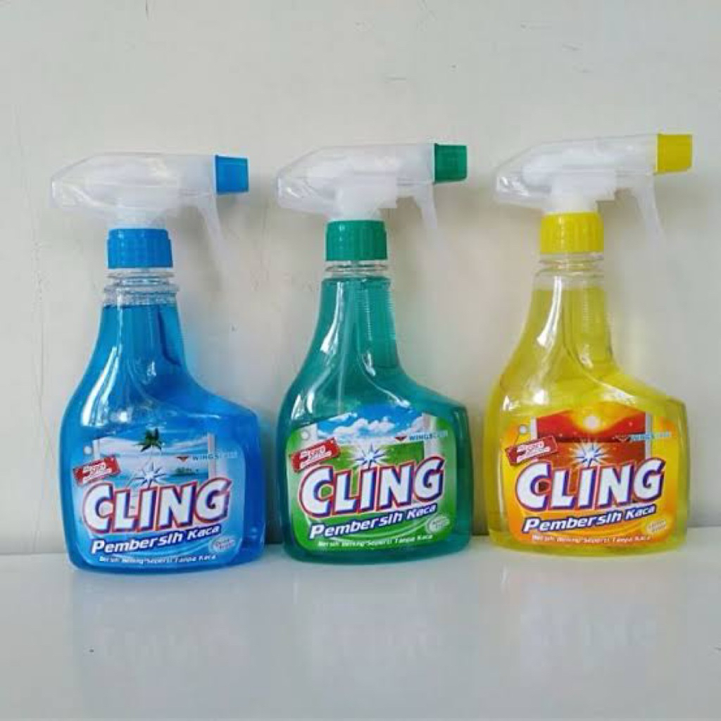 Cling Botol Pembersih kaca