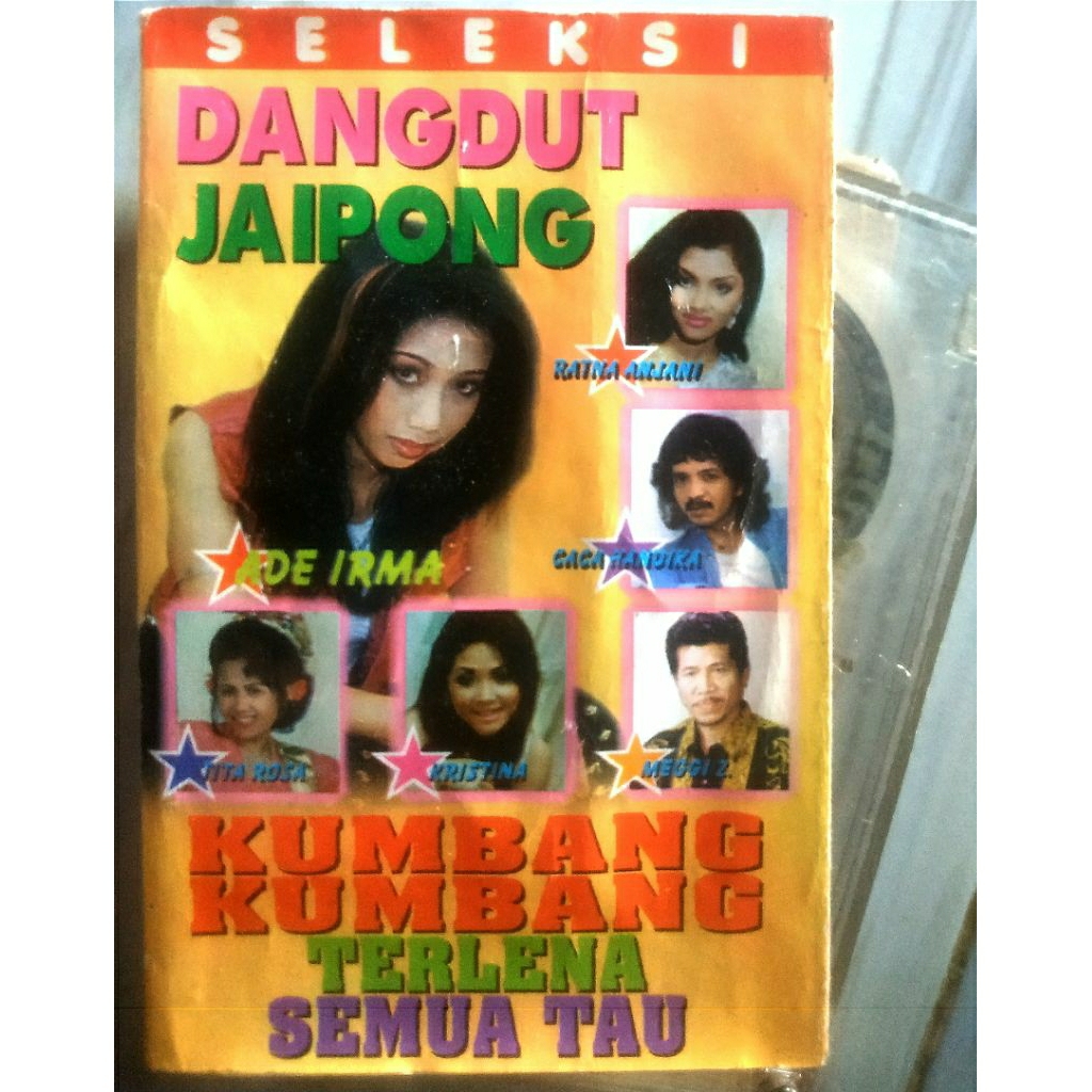 Audio kaset pita Original Dangdut Seleksi Dangdut Jaipong koplo