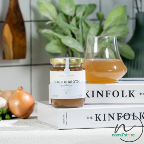 

Kaldu Ikan Salmon – Salmon Fish Bone Broth Doctor Broth 200ml MPASI & Imun Booster