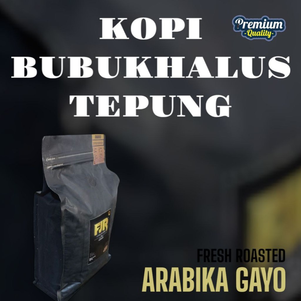 

KOPI BUBUK HALUS TEPUNG Kopi Arabika Gayo Varian 1kg-200gram