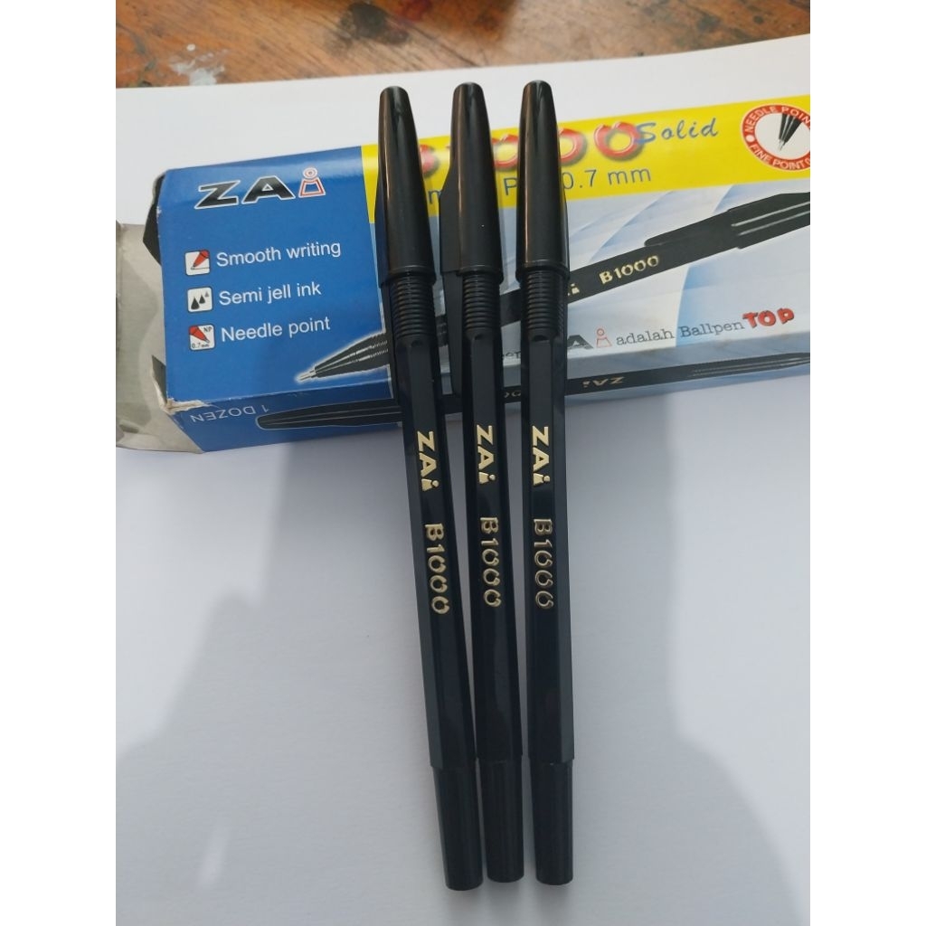 

12 pcs Ballpen ZAI - pulpen zai - pulpen merek zai