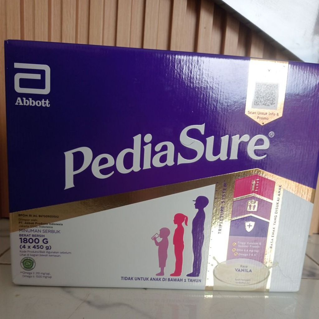 

Susu Pediasure rasa vanilla
