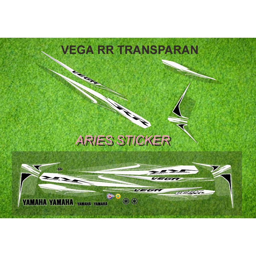 striping stiker vega rr custom transparan
