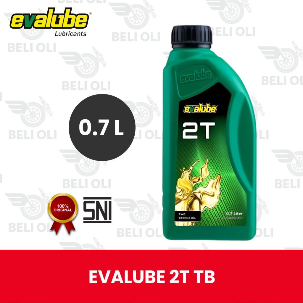 (BELI OLI) Oli Motor Evalube 2T TB Oli Samping 700ML