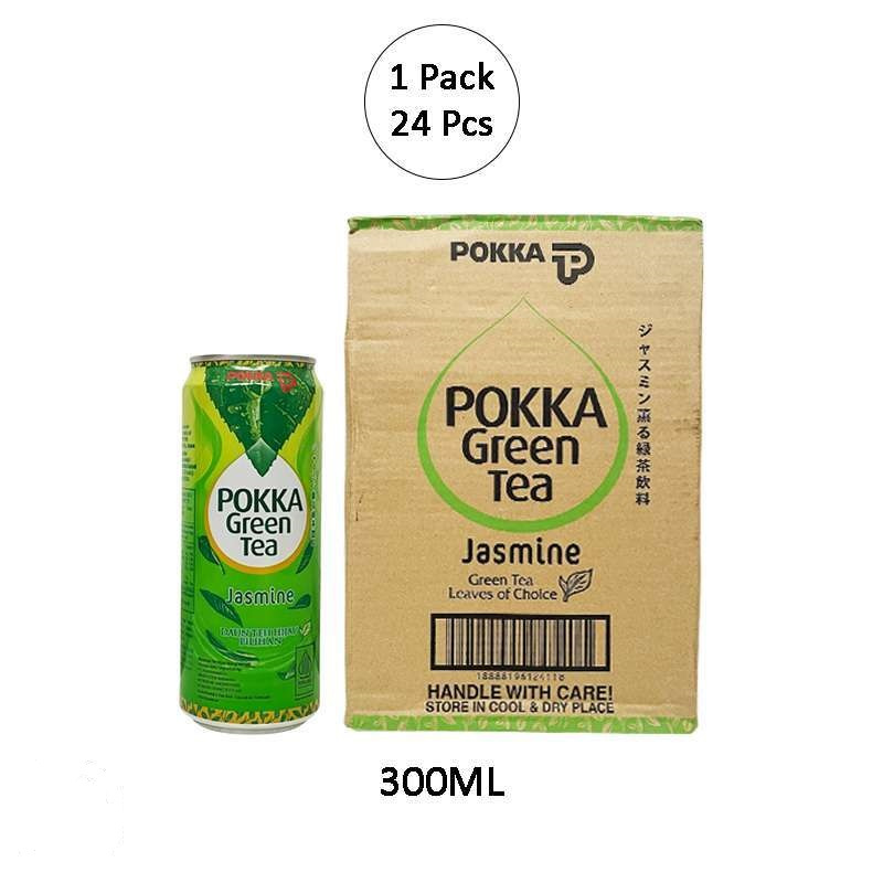 

POKKA GREEN TEA jasmine 330 ml isi 24 kaleng