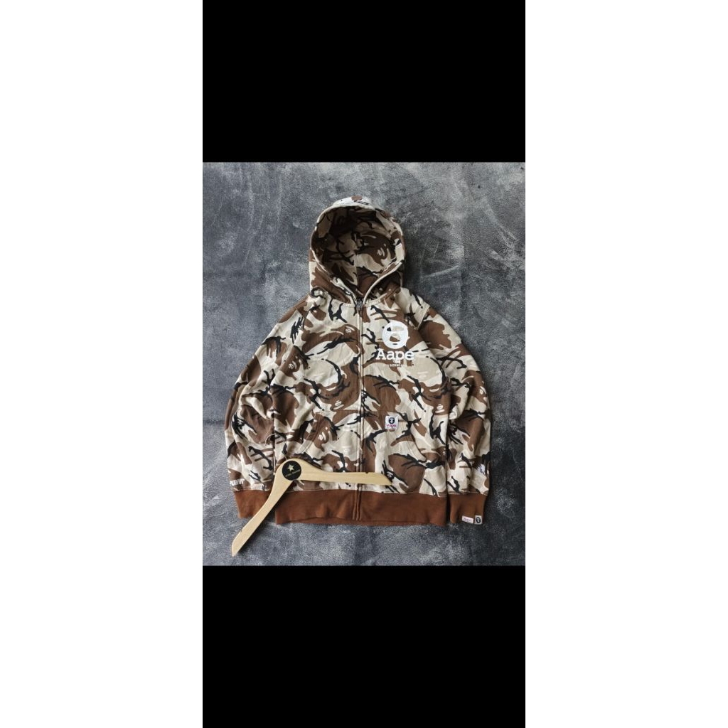 Hoodie zipper bape