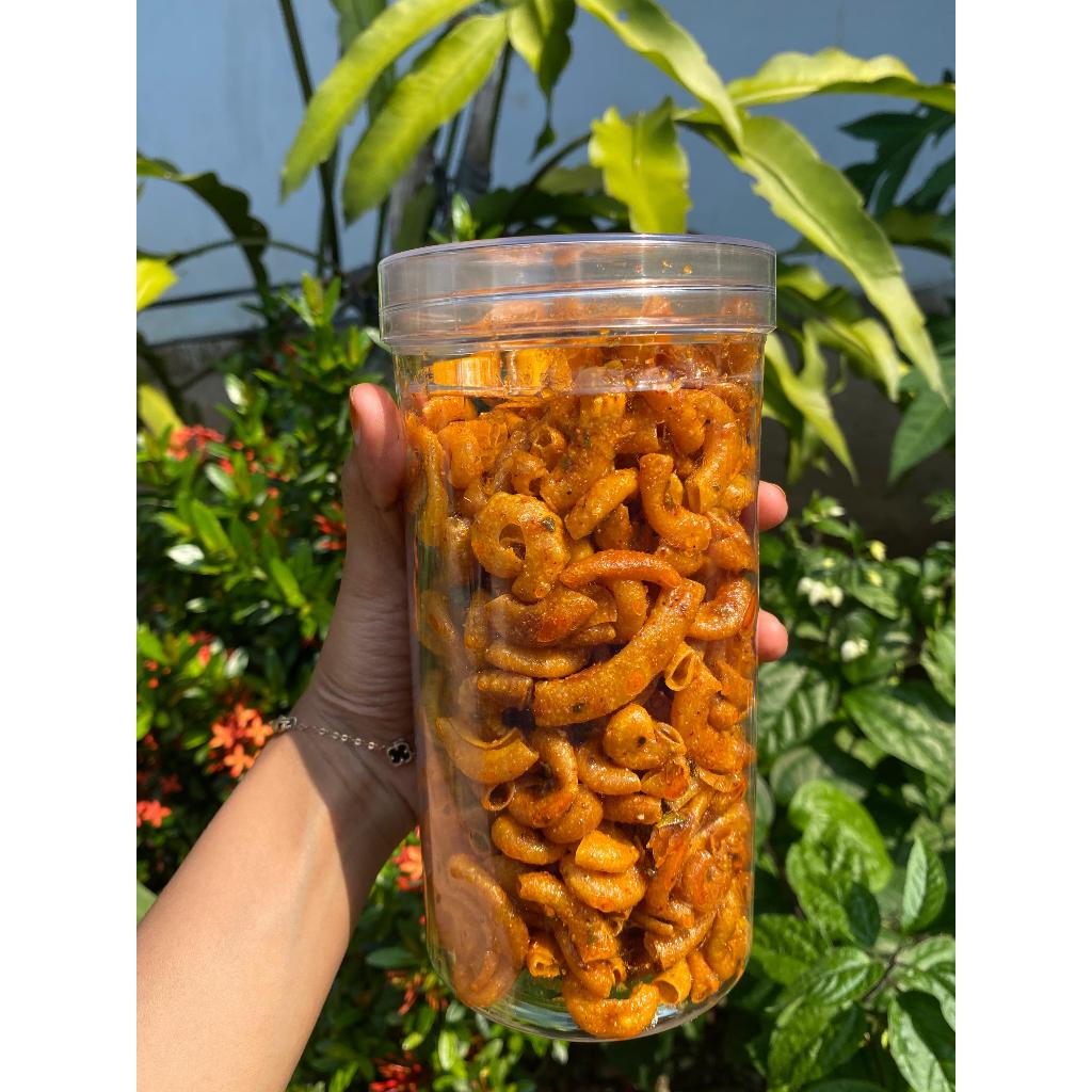 

Makaroni CIKRUH pedas daun jeruk premium TOPLES 900 ml