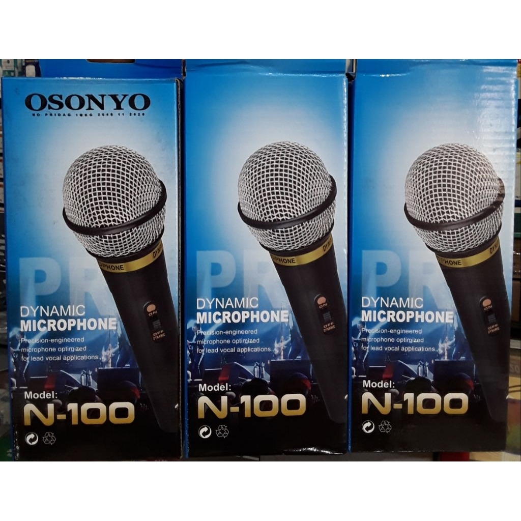 DYNAMIC MICROPHON  OSONYO MODEL N-100