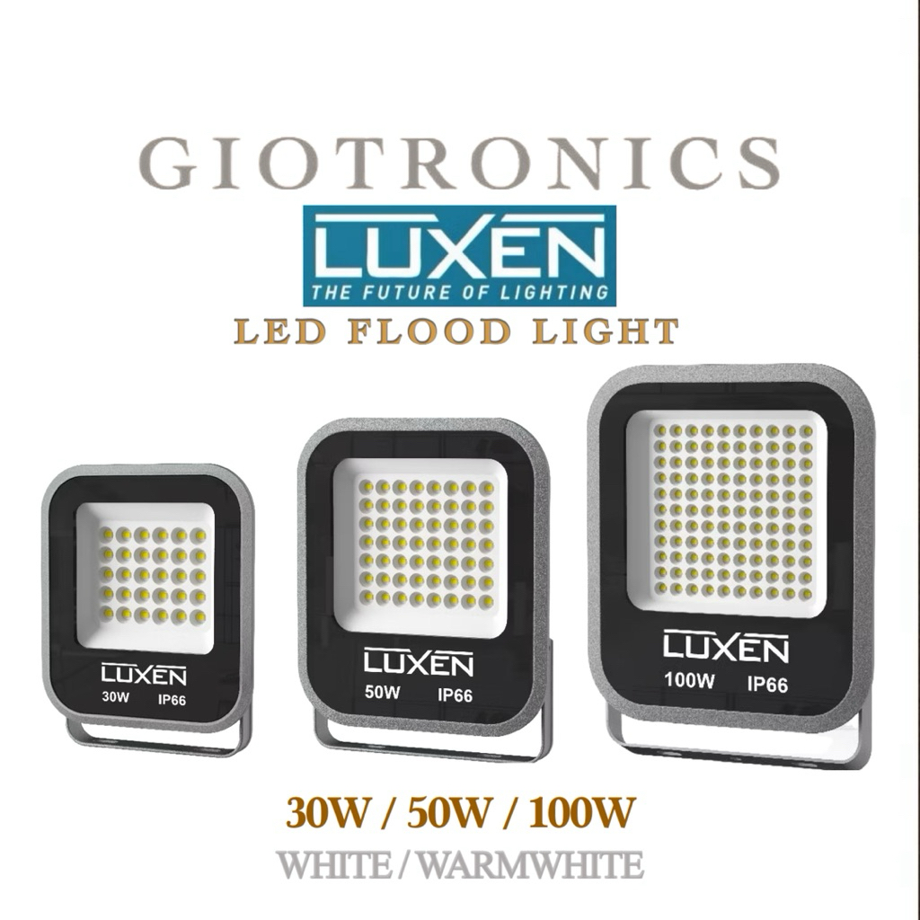 LED FLOOD LIGHT SOROT LUXEN Apollo 30Watt / 50Watt / 100Watt White / Warm White 6500K / 3000K