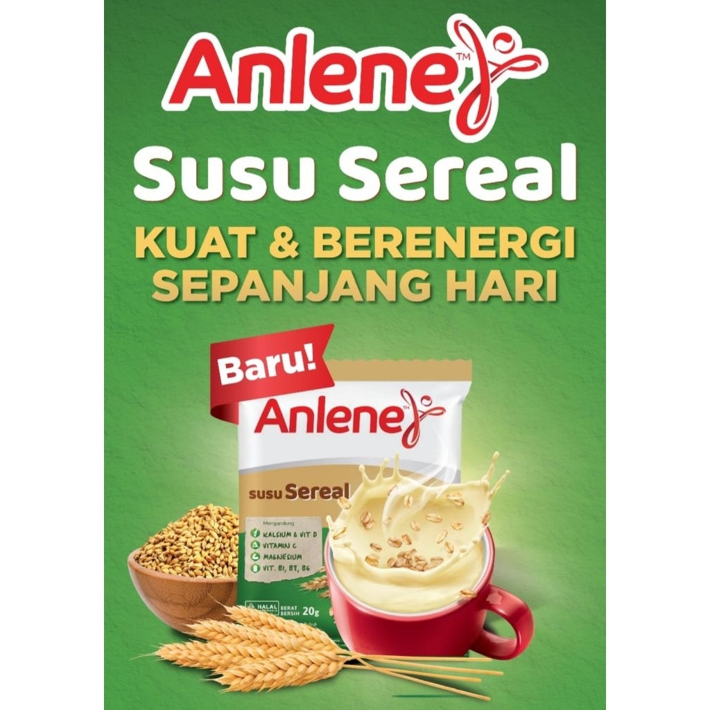 

BARU!!! Anlene Sereal Renceng 20grx10