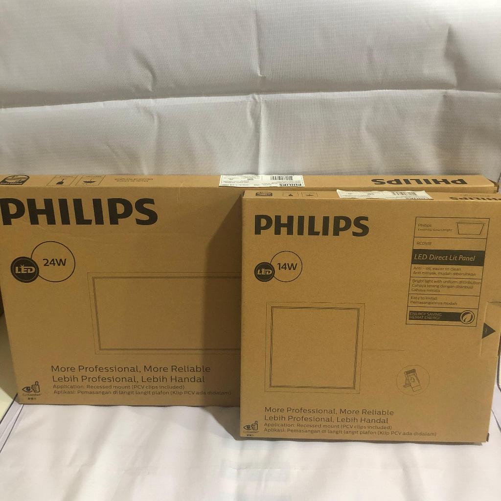 PHILIPS Lampu LED Panel Plafon Kotak RC051B 14 Watt 24 Watt