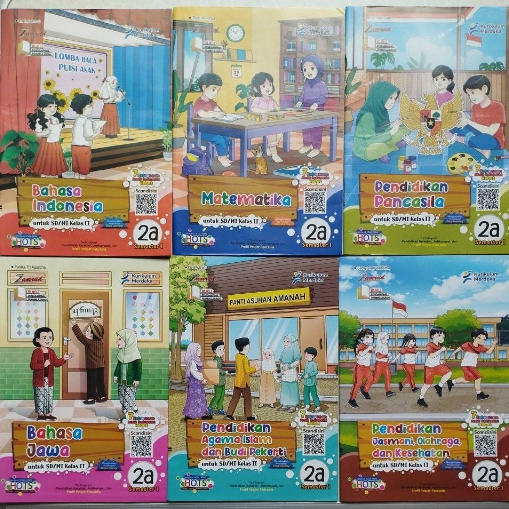 LKS ZAMRUD PUTRA NUGRAHA KELAS 2 SD/MI SEMESTER 2 KURIKULUM MERDEKA