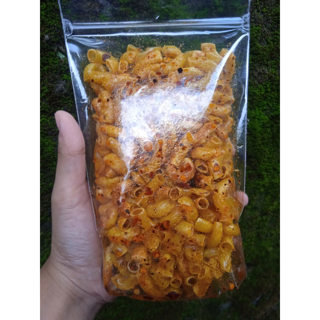 

MAKARONI CIKRUH 160 GRAM/MAKARONI PEDAS/MAKARONI