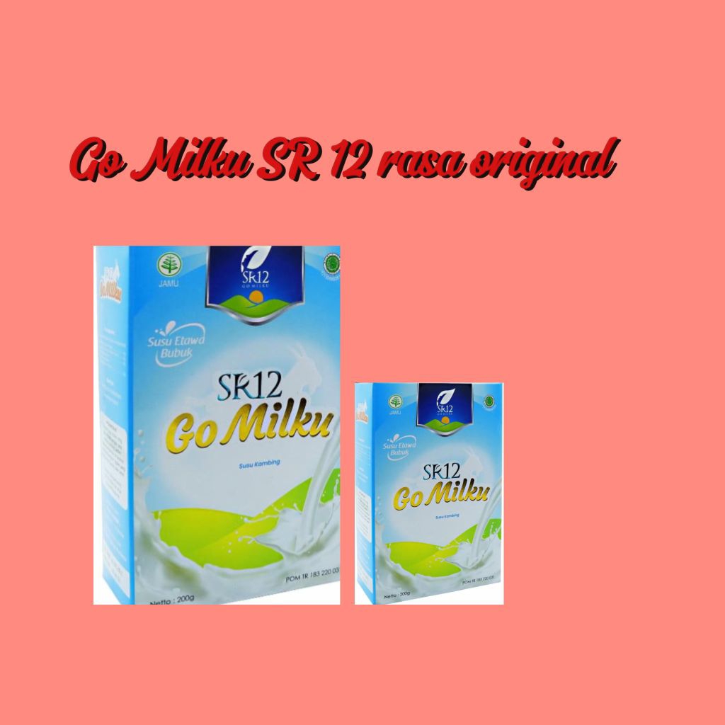 

SUSU ETAWA SR 12 / Susu Kambing Etawa RASA VANILLA/Original BPOM