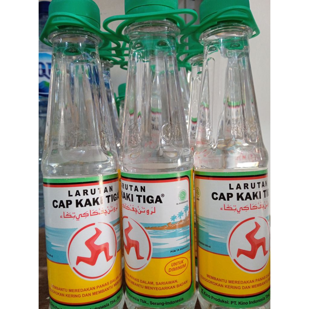 

larutan botol 200ml kaki tiga