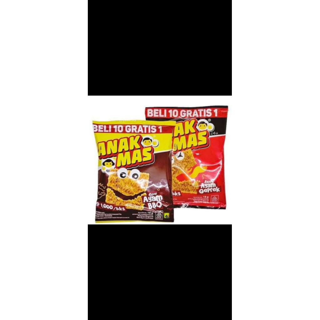 

Jajan Anak mas renceng isi 10